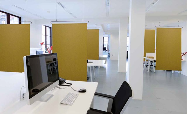 CLASP SOUND ABSORBING CEILING SYSTEM